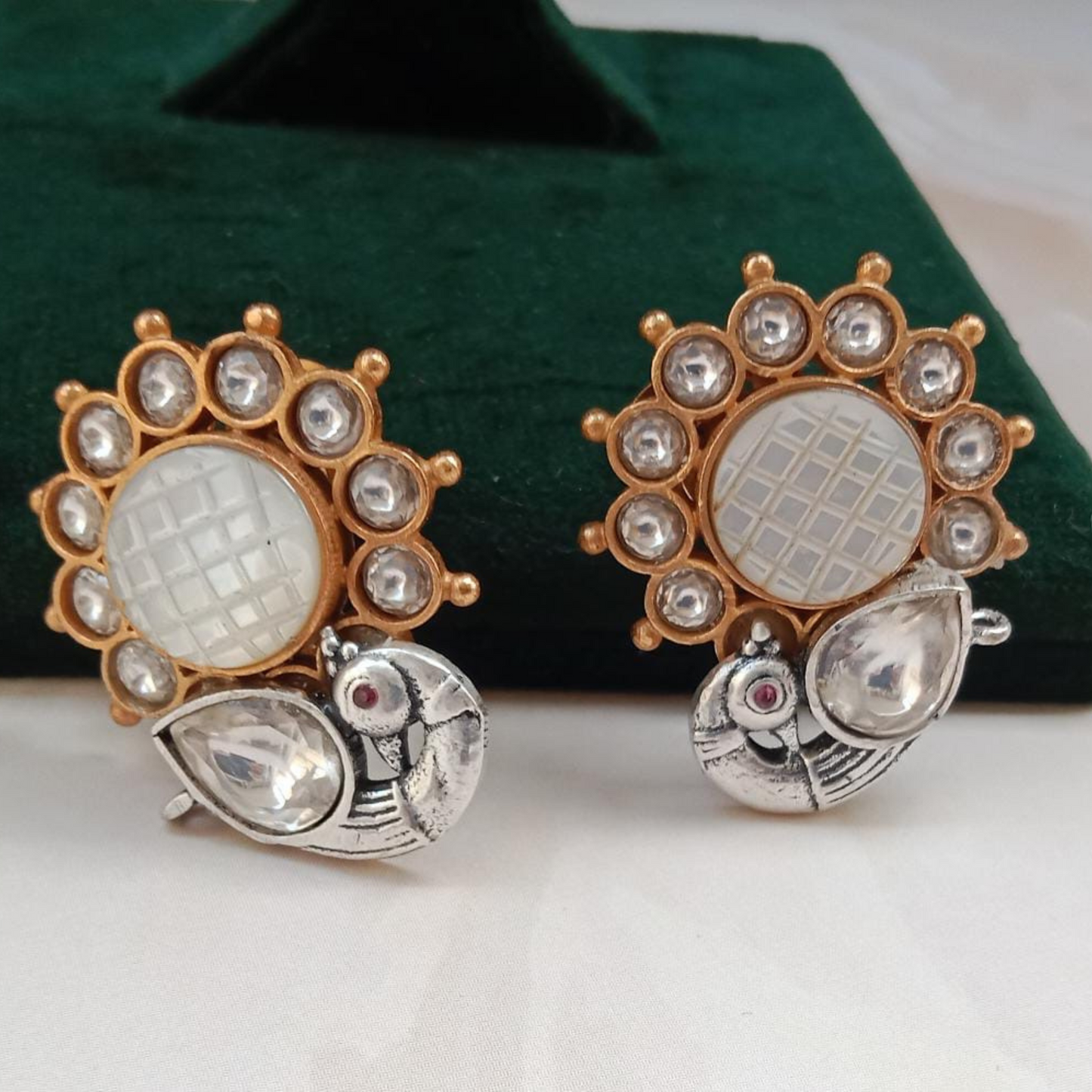 Carved Stone Ethnic Tops