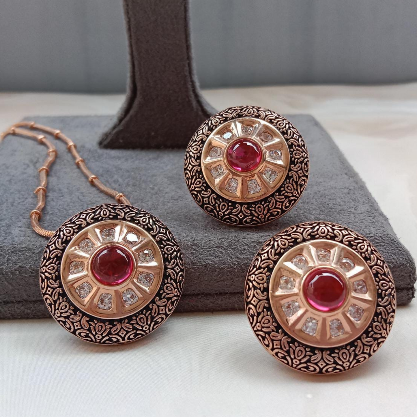 Pendant Set with Earrings