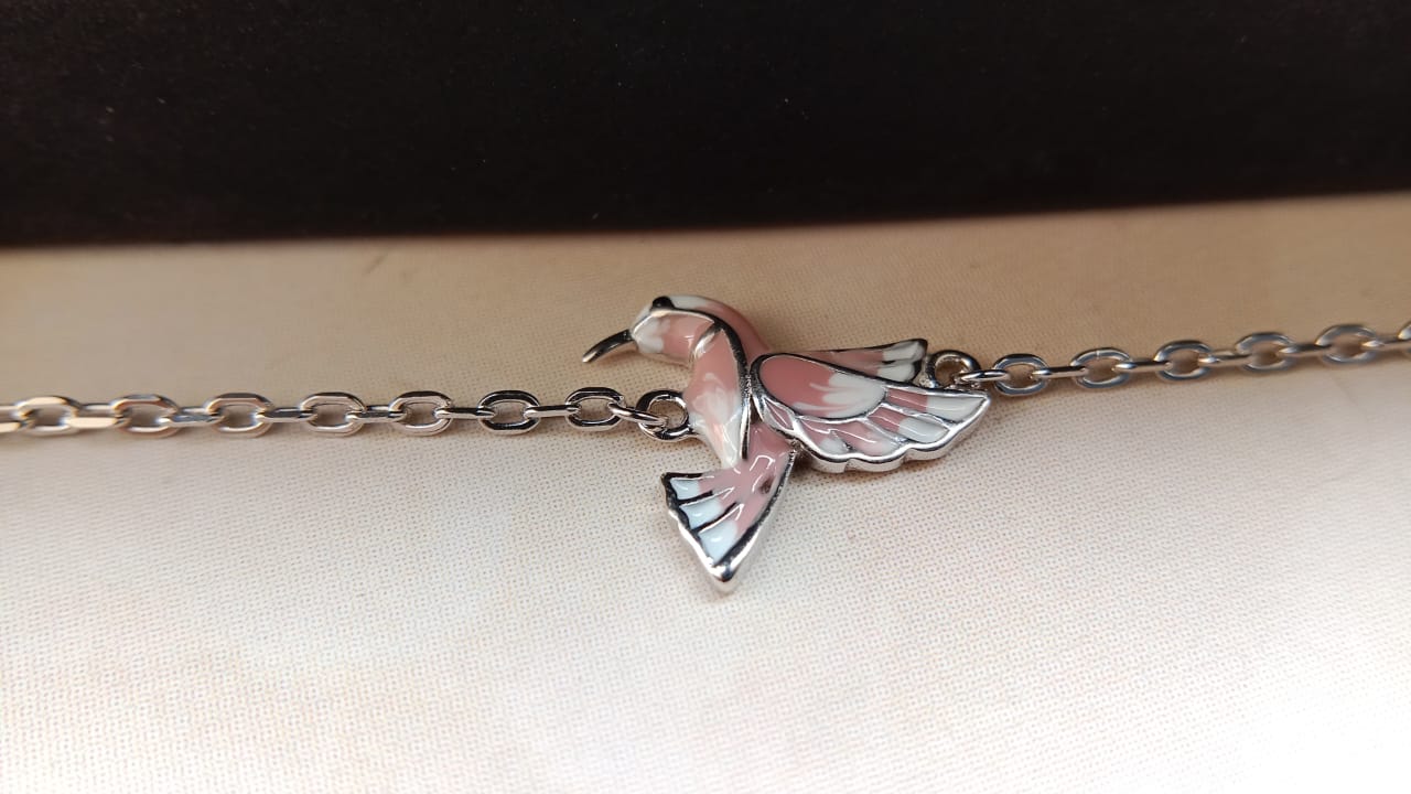 925 Silver Bird Bracelet