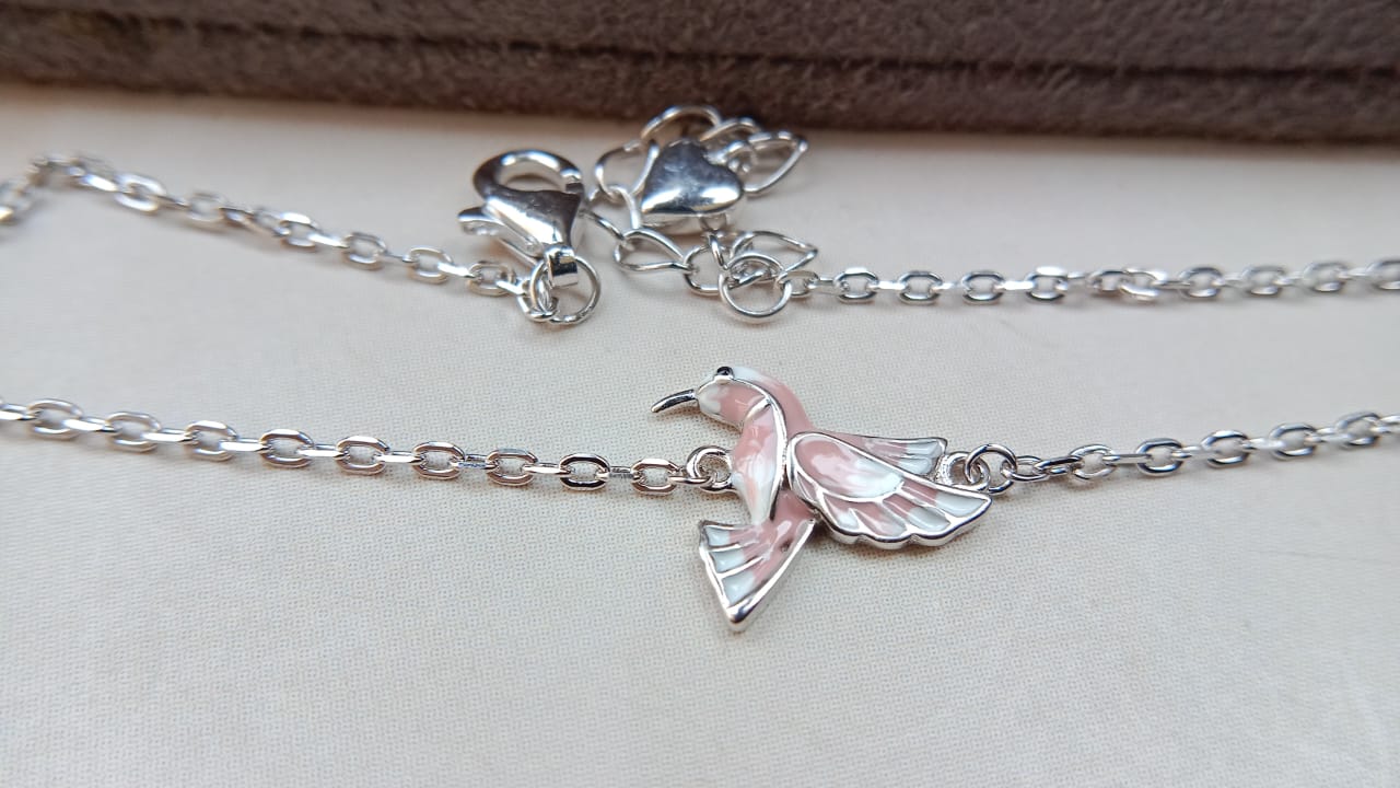 925 Silver Bird Bracelet