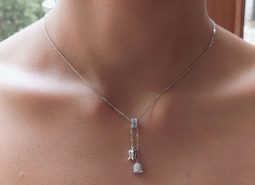 925 Pure Silver Chain Pendent
