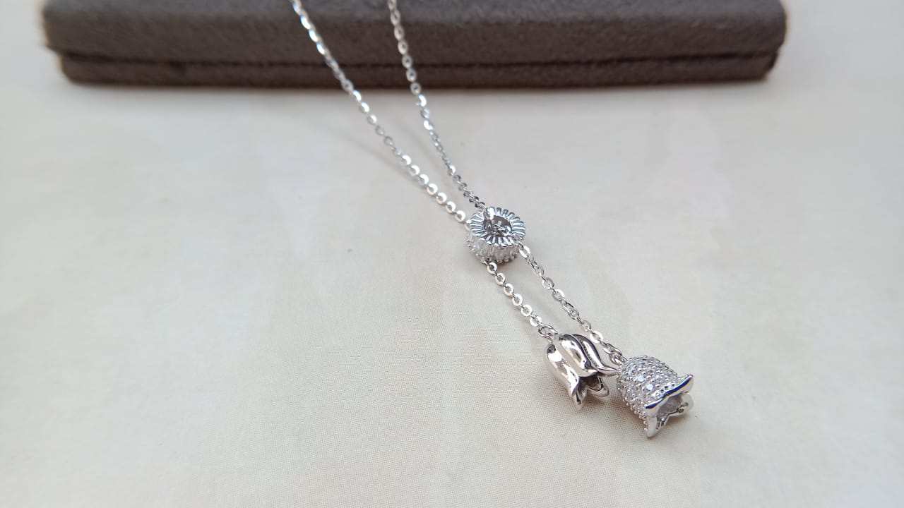 925 Pure Silver Chain Pendent