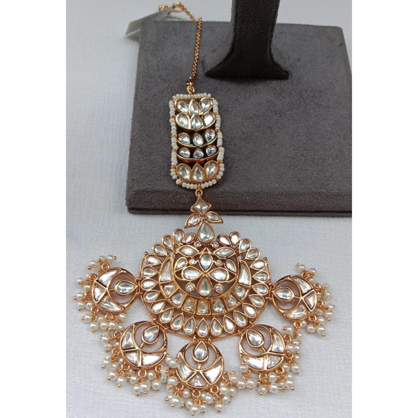 Gold-plated Maang Tikka