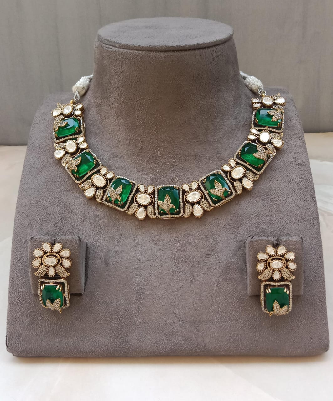 Oxidised Necklace Set