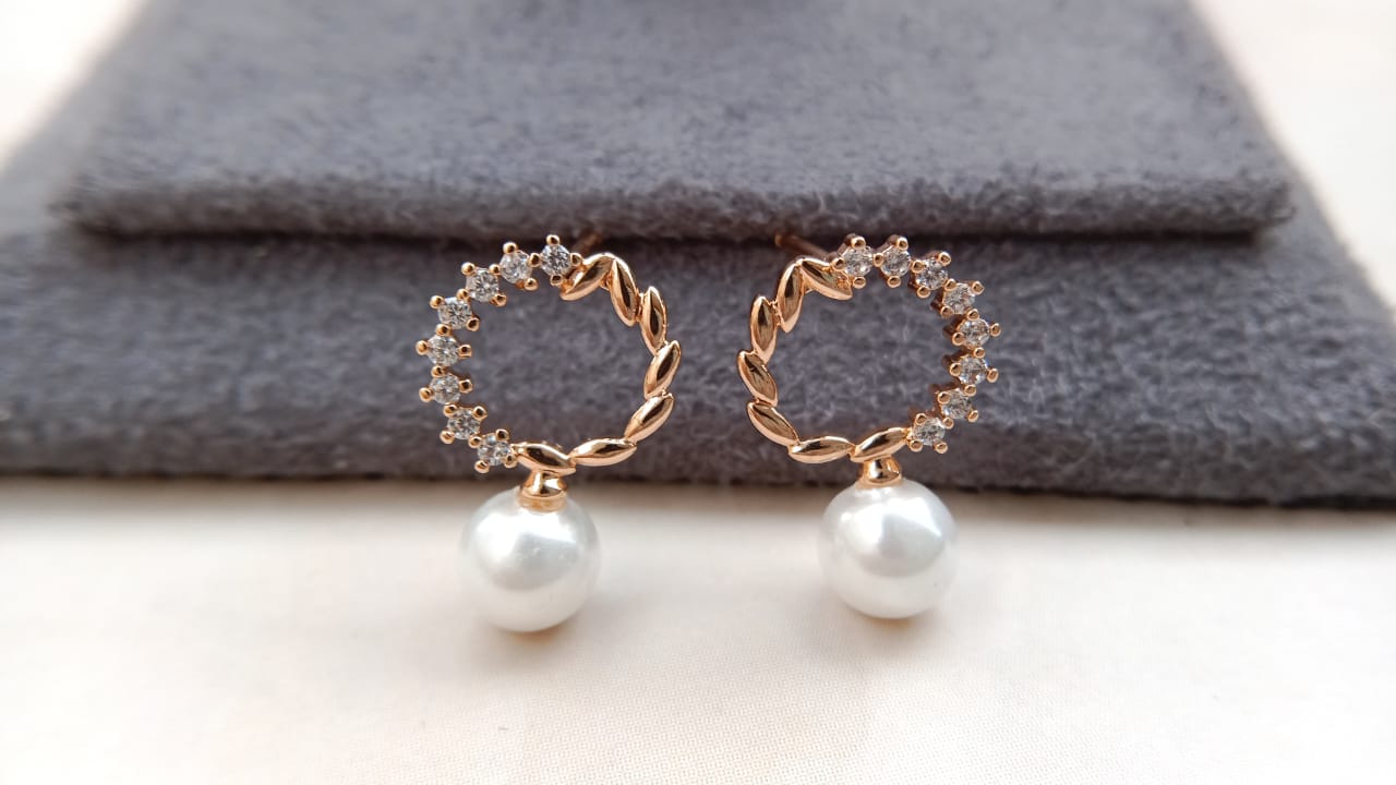 Pearl Drop Earrings
