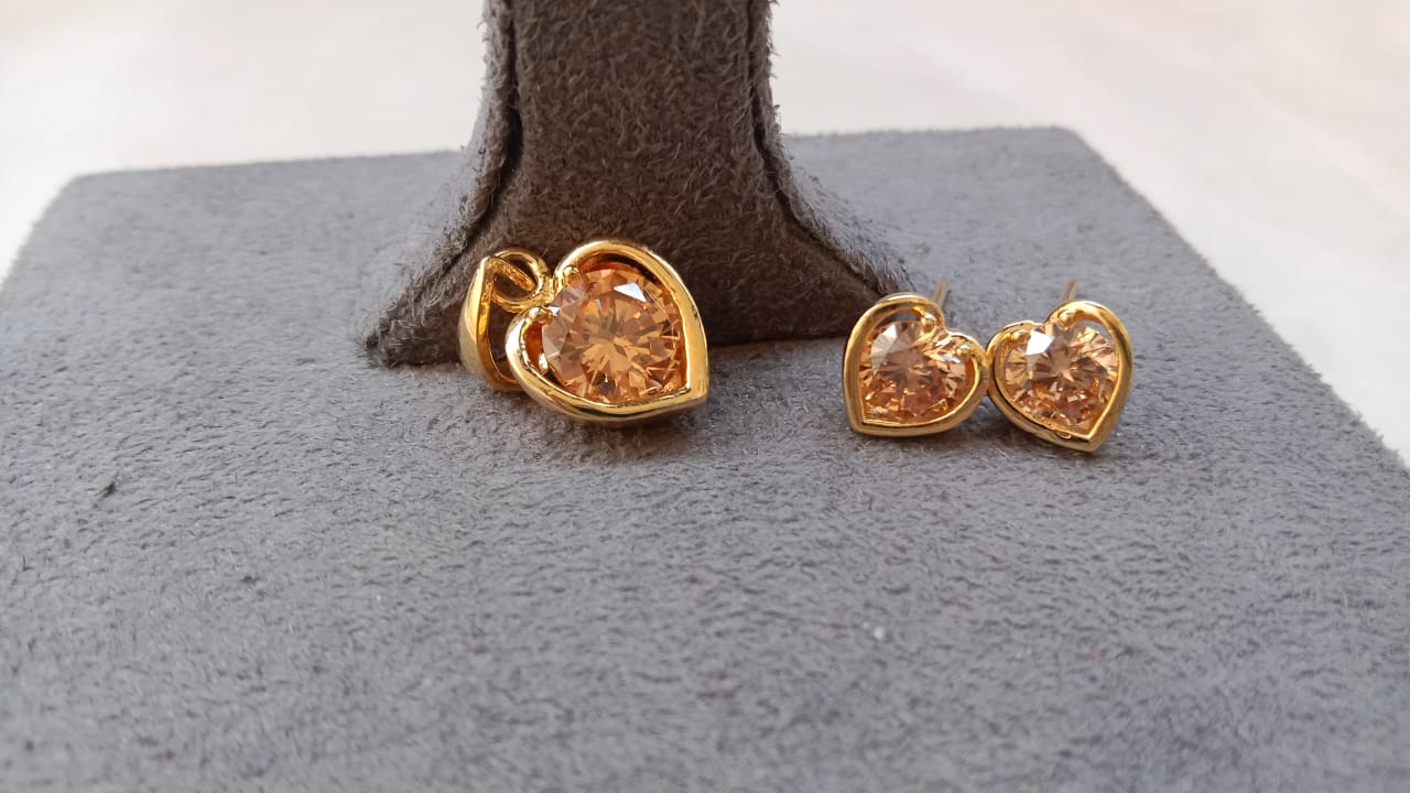 Heart Pendent set