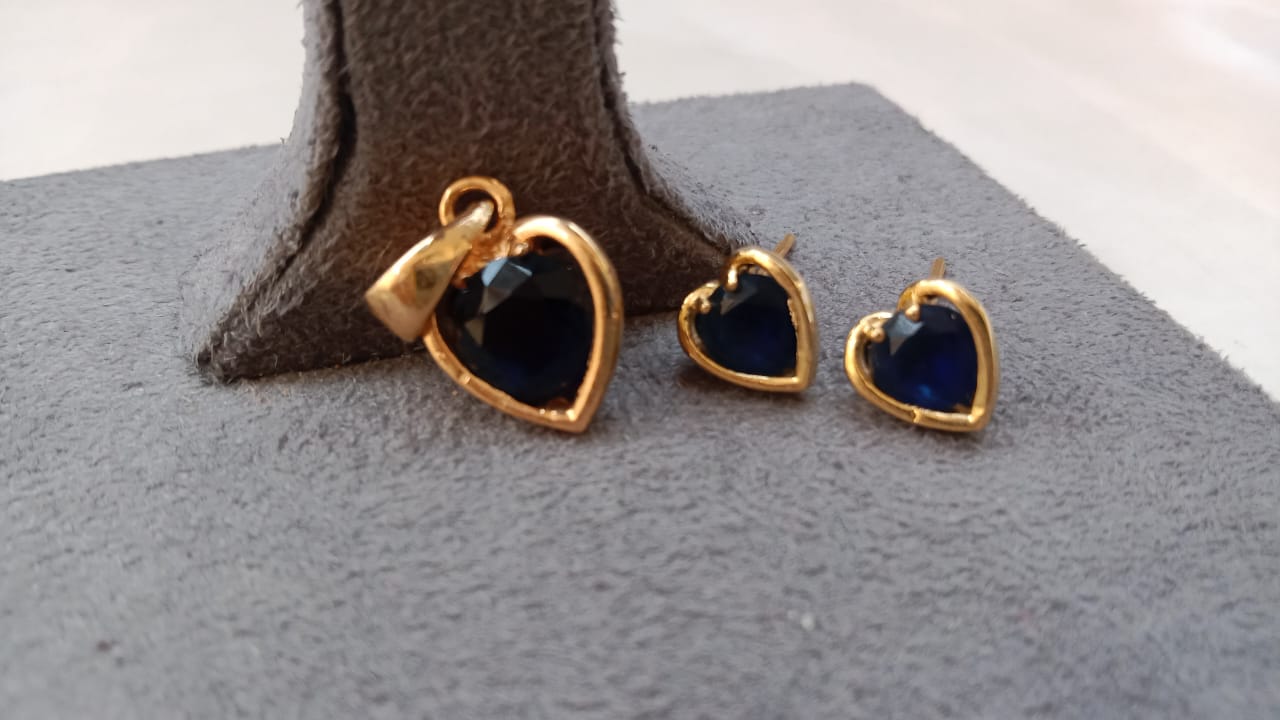 Heart Pendent set