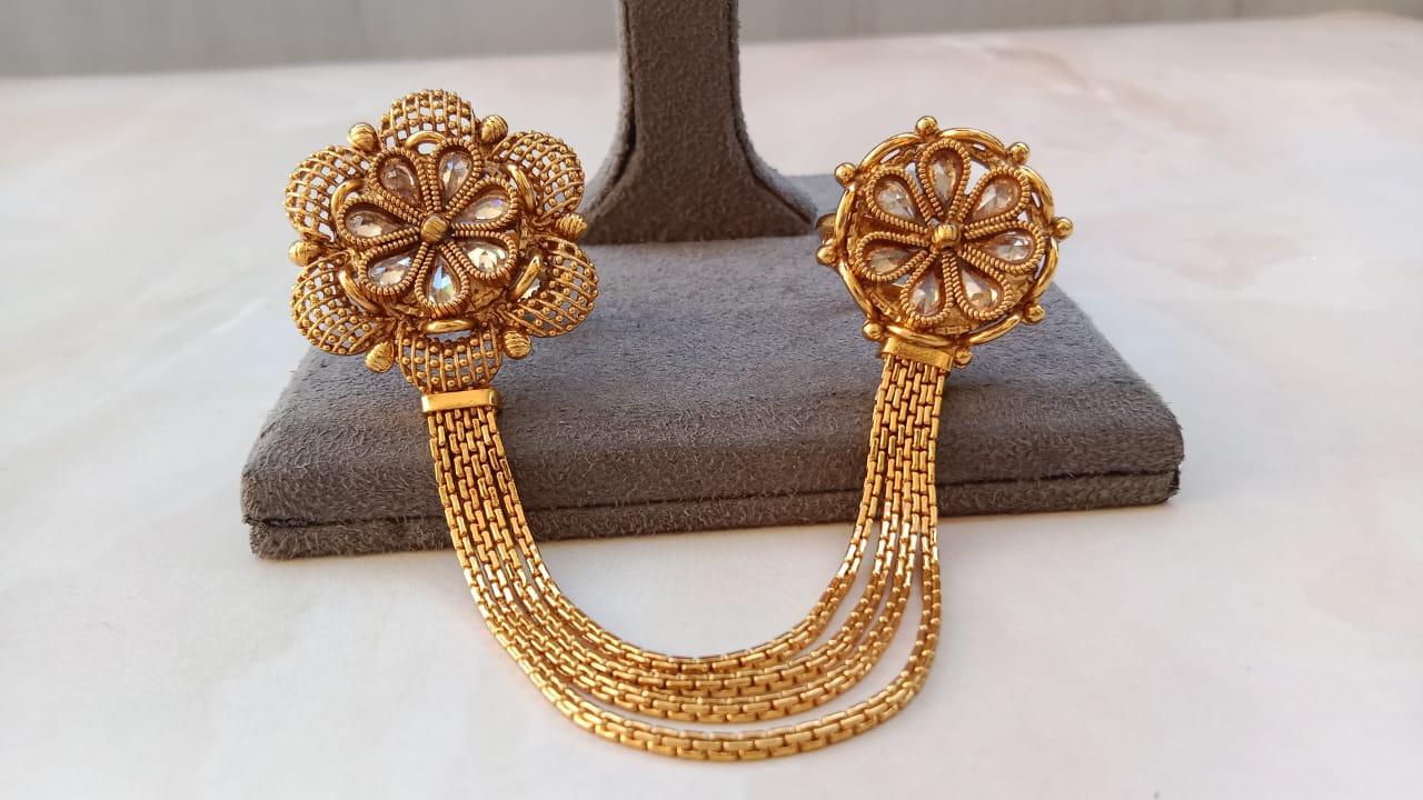 Polki Twin Ring