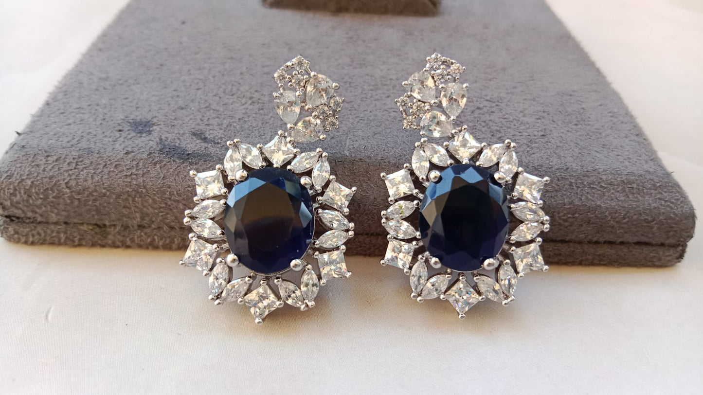 American diamond earrings