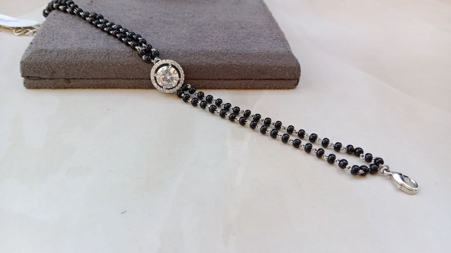 Nazar Bracelet with American Diamond