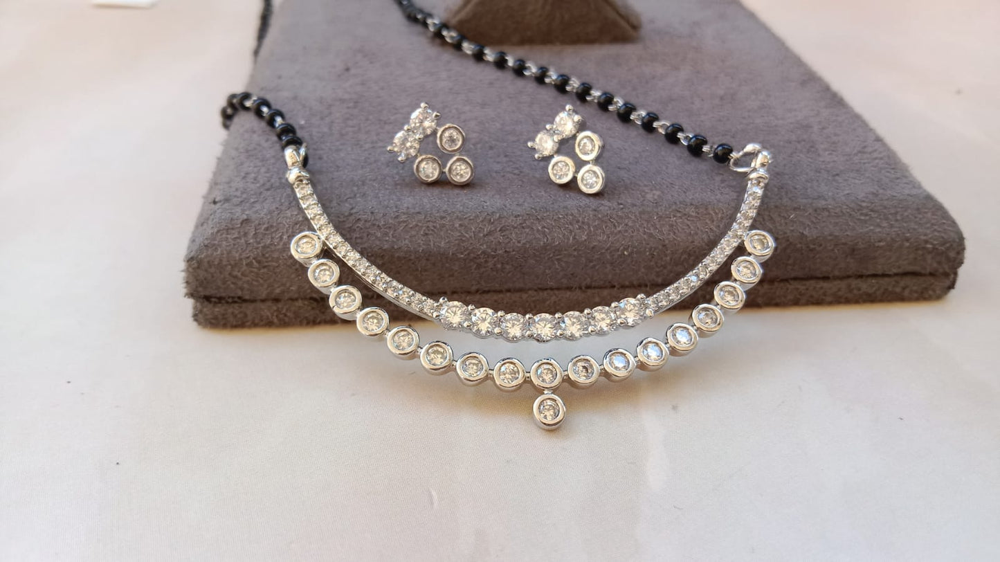 Mangalsutra with Earrings