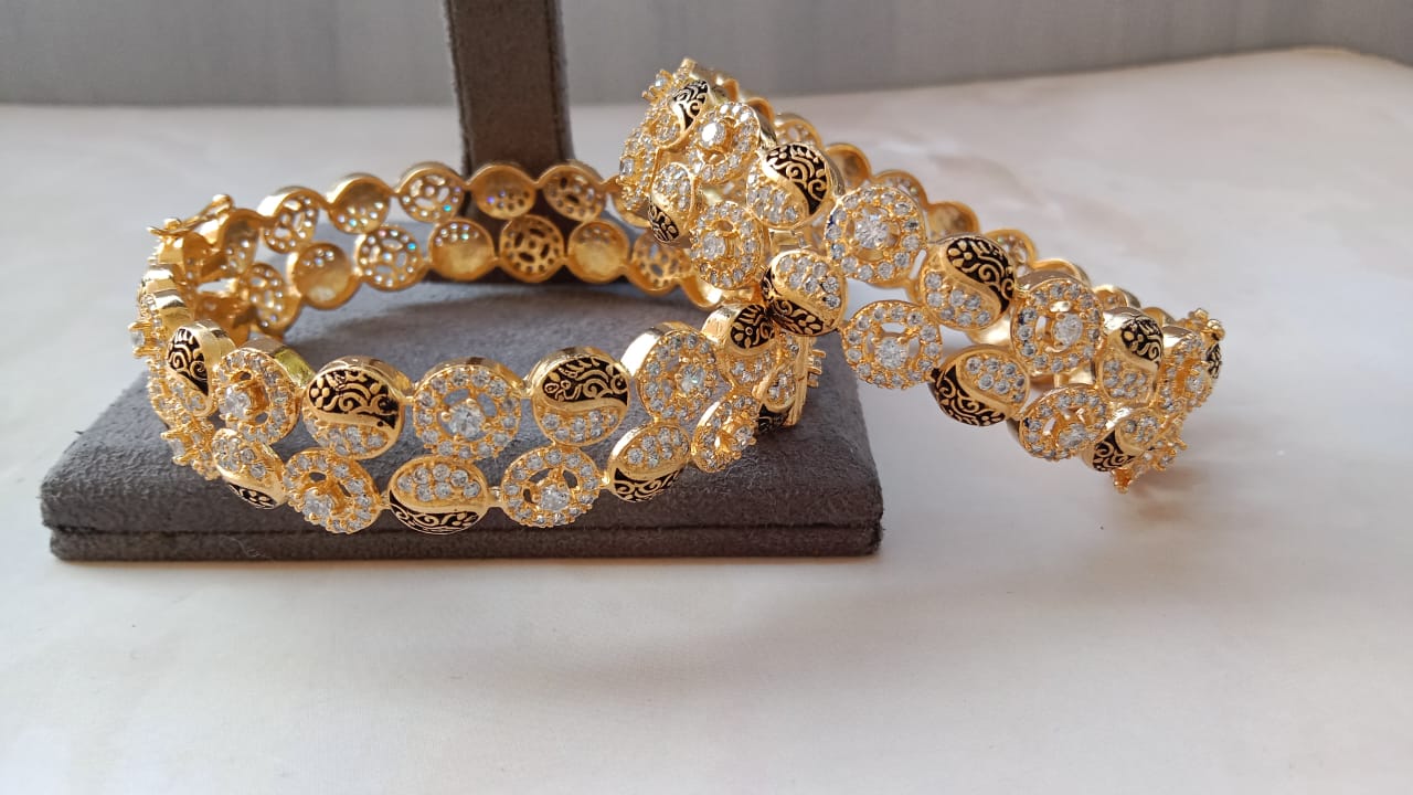 Meena Bangle Pair