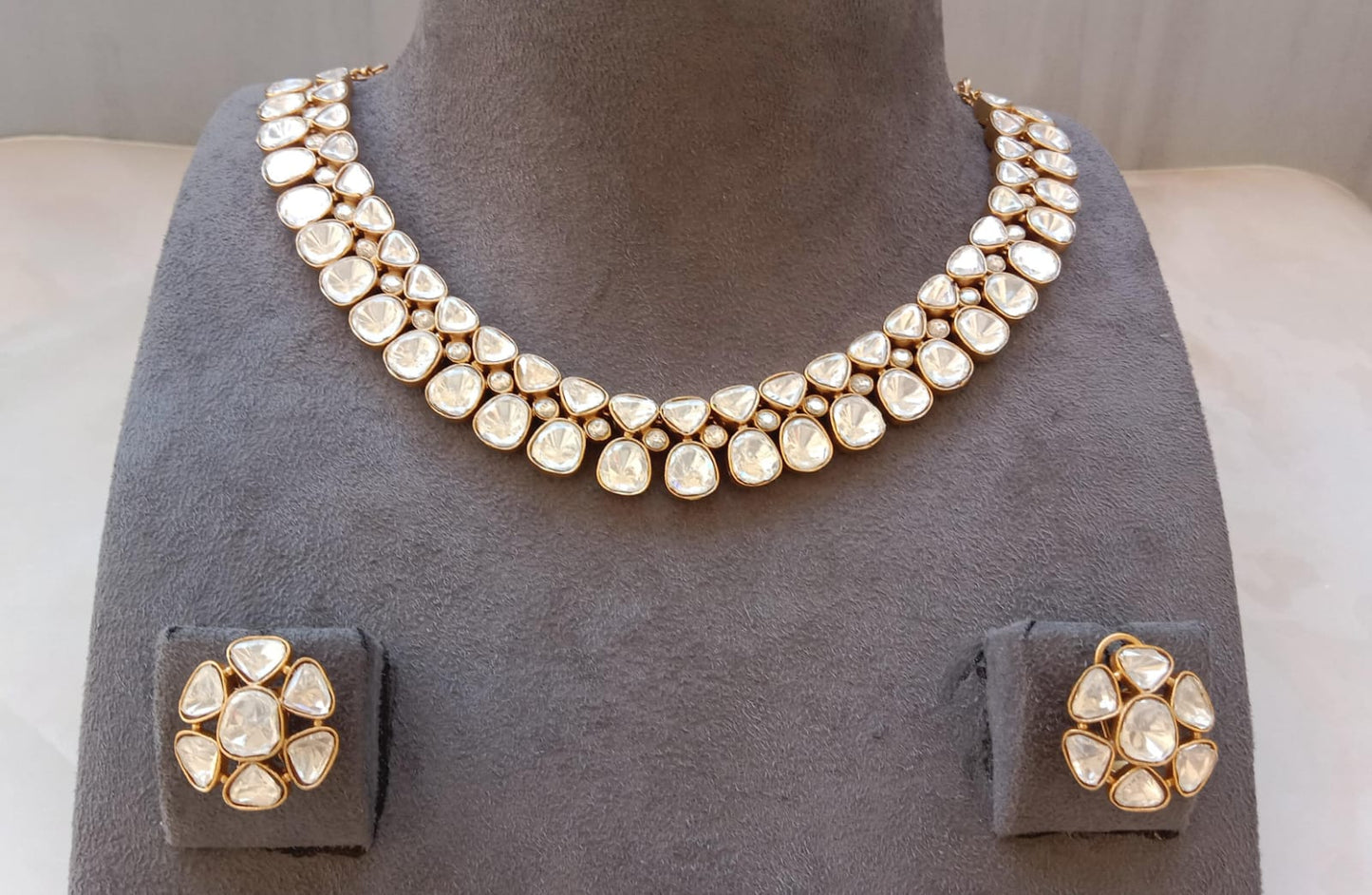 Polki Necklace Set