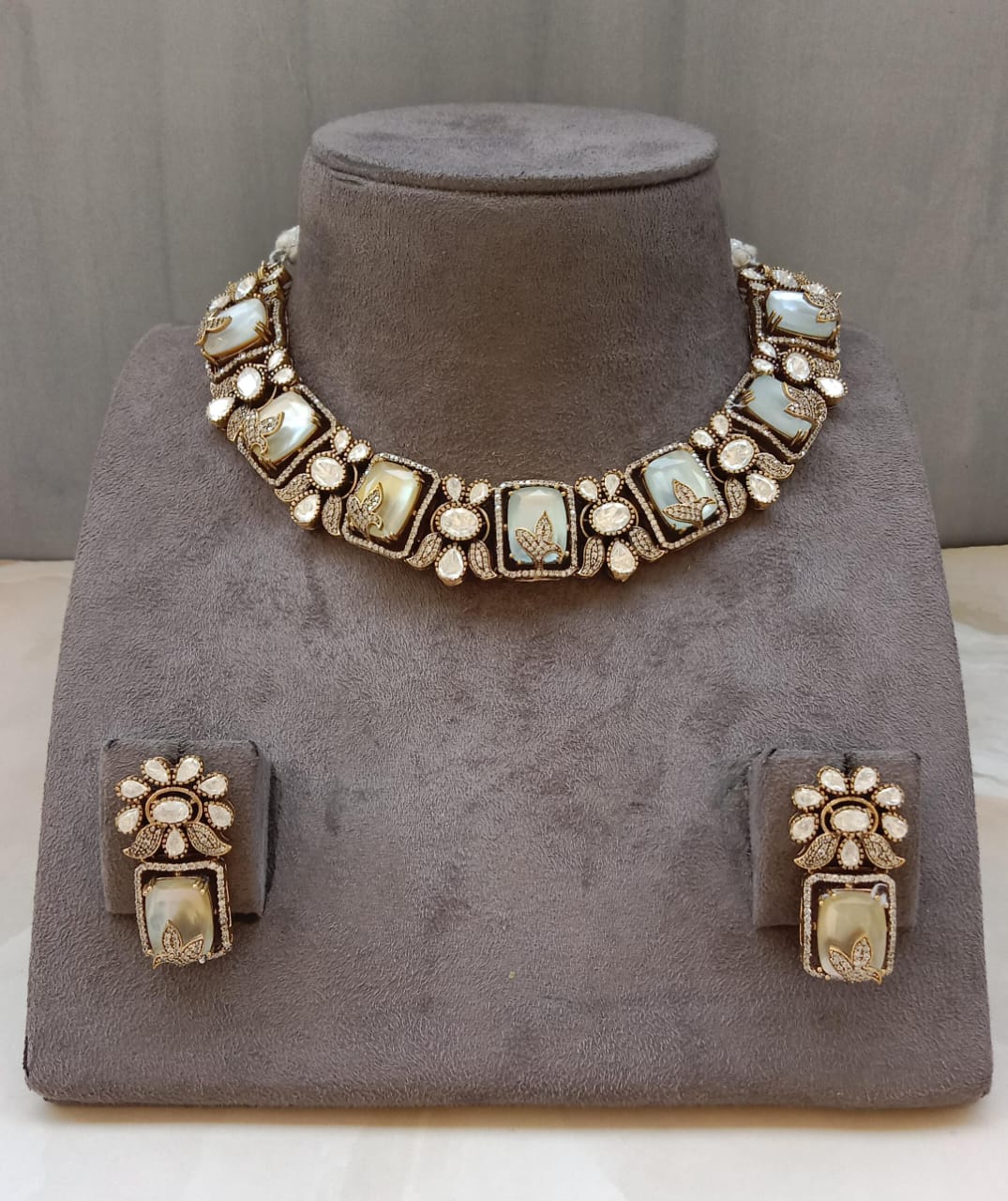 Oxidised Necklace Set