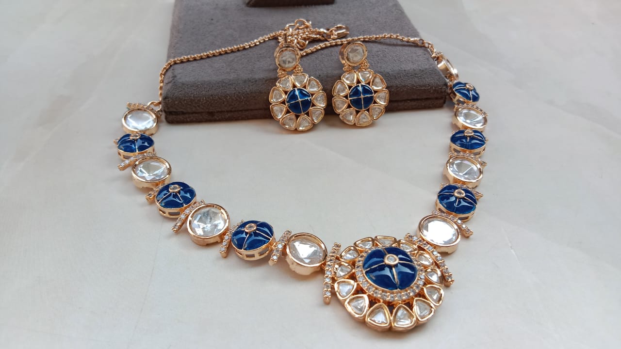 Timeless Kundan Polki Heritage Jewellery Set