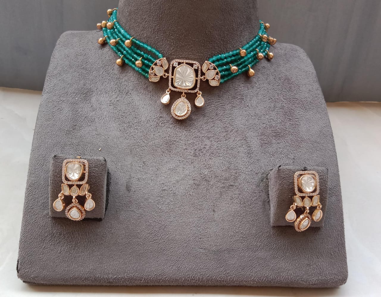 Polki Choker Set