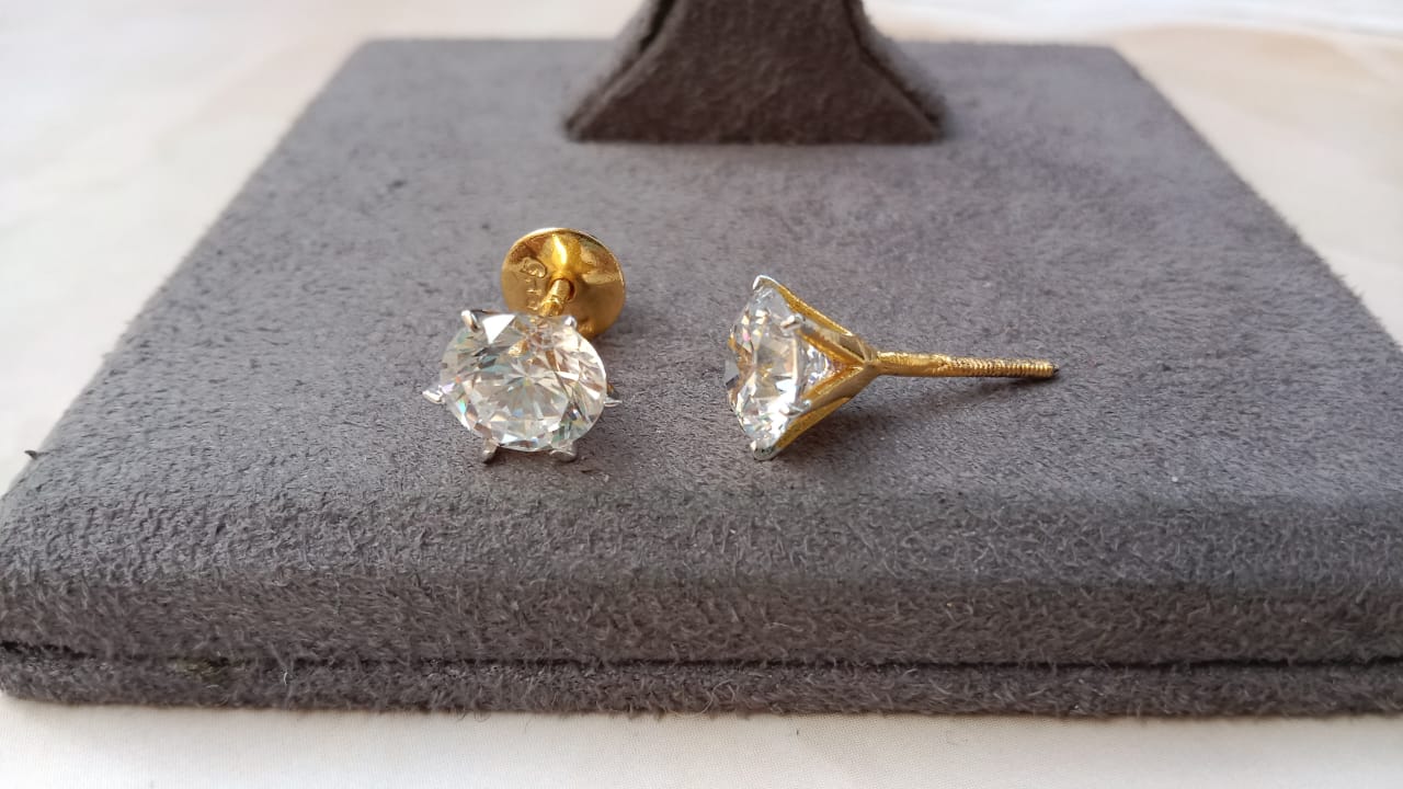 9MM Round Solitaire Tops