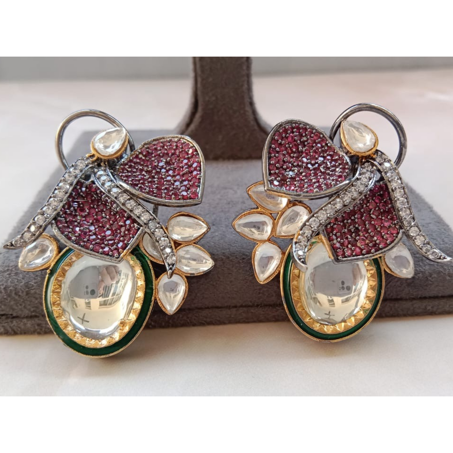Victorian Plated Earrings