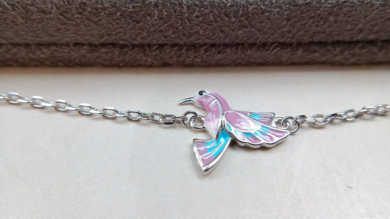 925 Silver Bird Bracelet