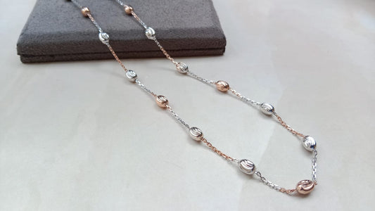 925 Pure Silver Dual Chain