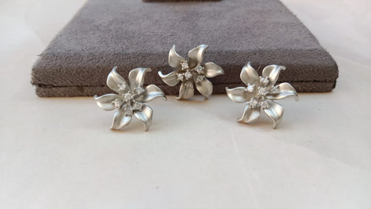 925 Silver- Floral