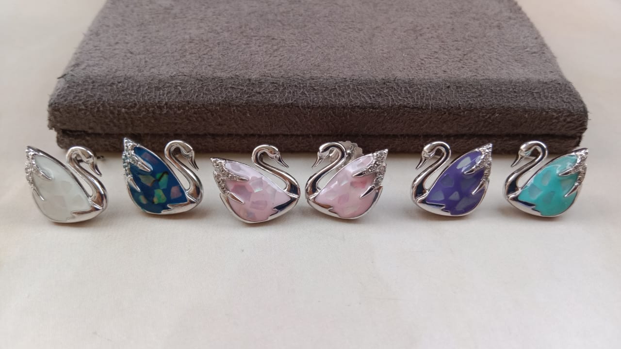 925 Pure silver Tops with enamel