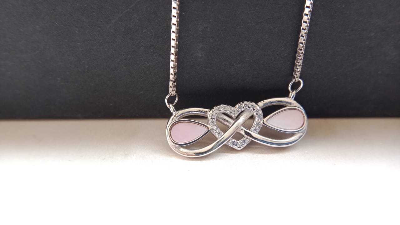 925 Pure silver Infinity Pendent