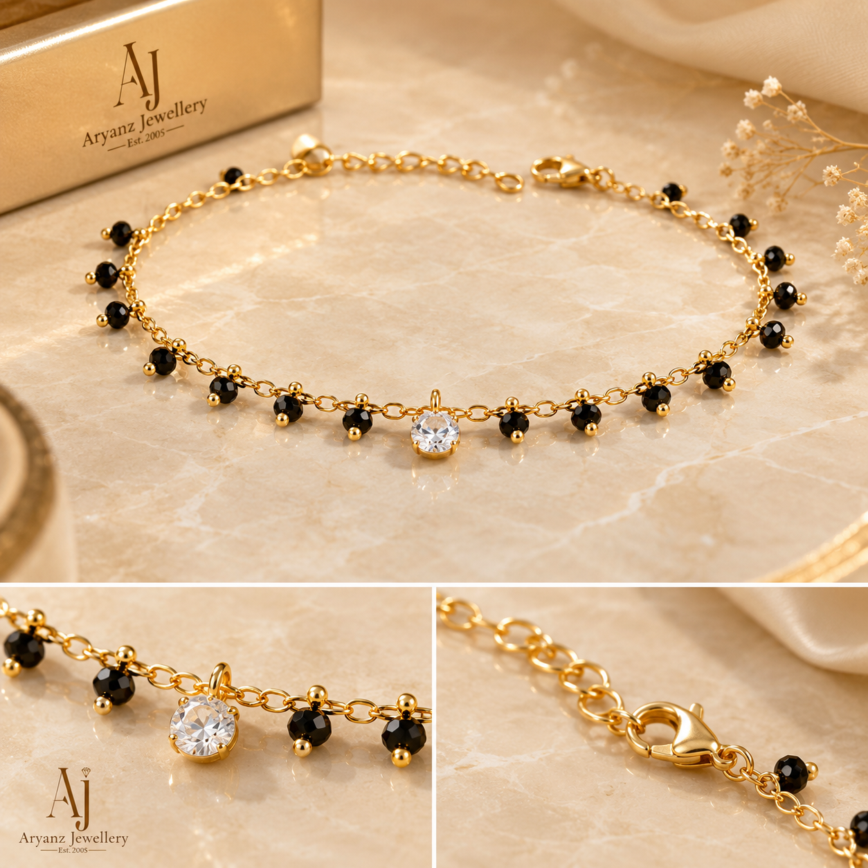 Nazar Bracelet | Party Wear Statement Bracelet & Indian Bridal Jewellery