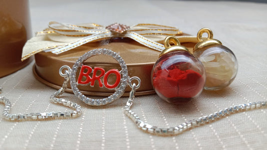 925 Pure Silver BRO Rakhi