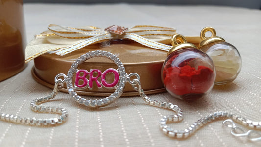 925 Pure Silver BRO Rakhi