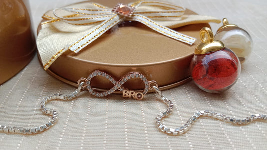 925 Pure Silver Infinity Bracelet