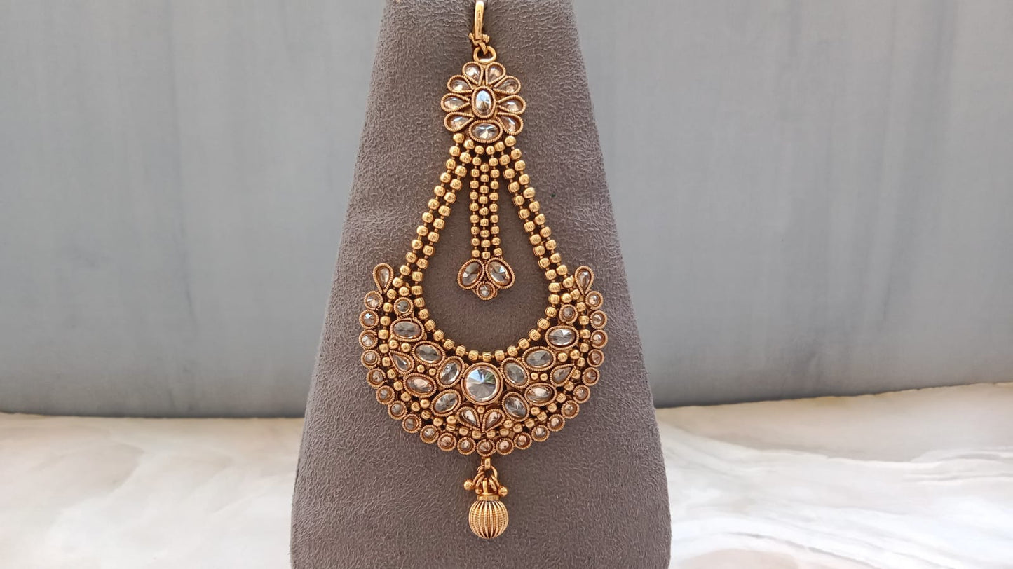 Gold Plated Passa with Golden Drop