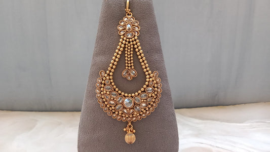 Gold Plated Passa with Golden Drop