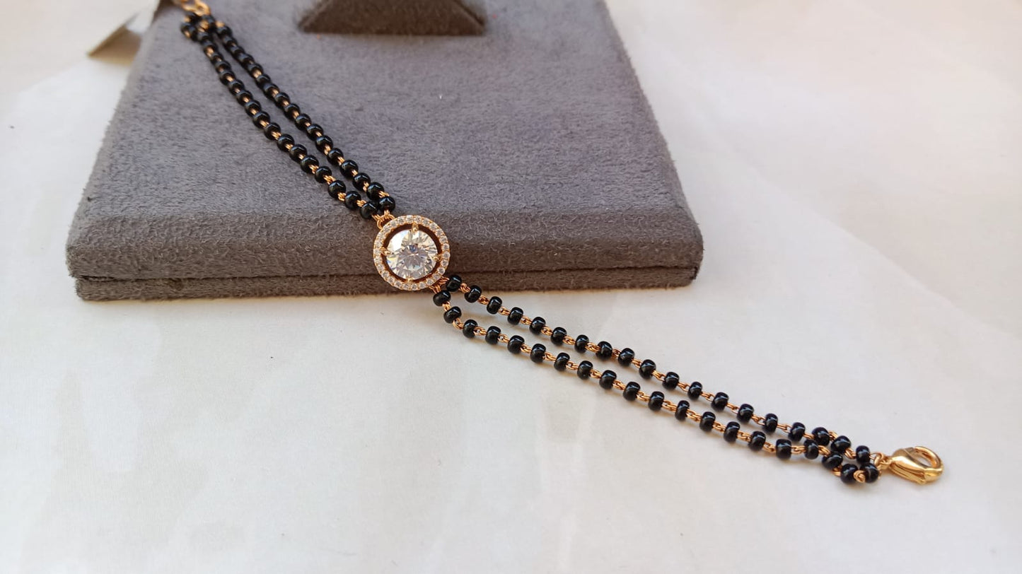 Nazar Bracelet with American Diamond