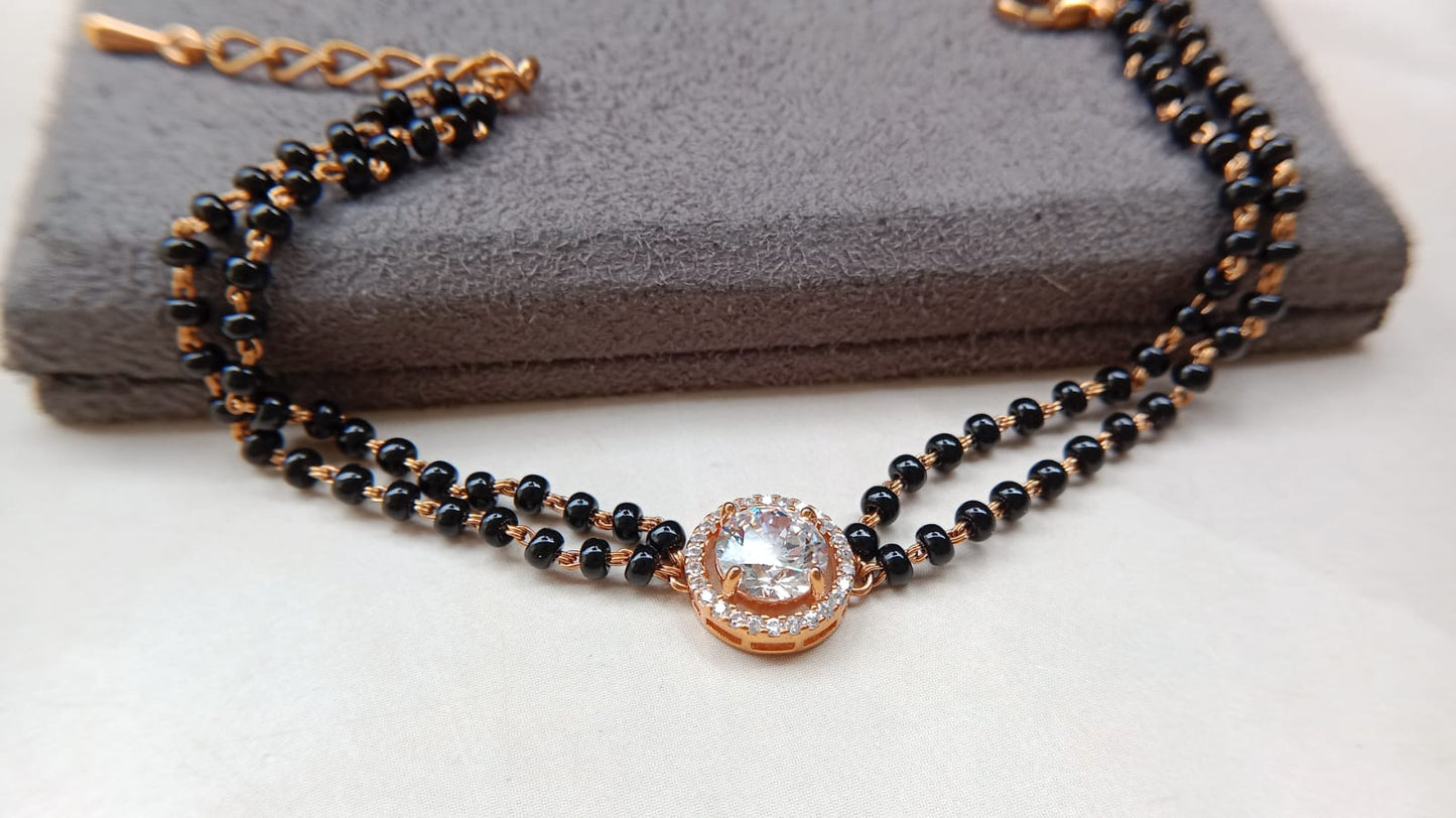 Nazar Bracelet with American Diamond