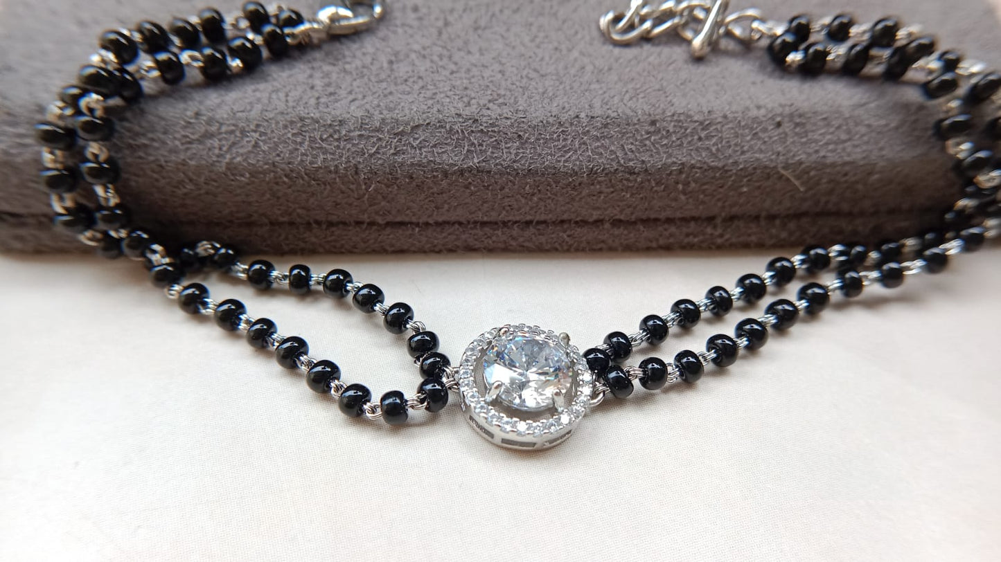 Nazar Bracelet with American Diamond