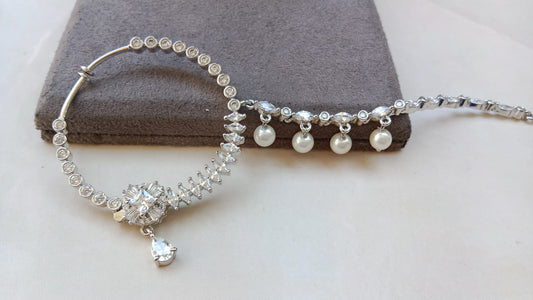 AD & Pearl Traditional Bridal Nosering