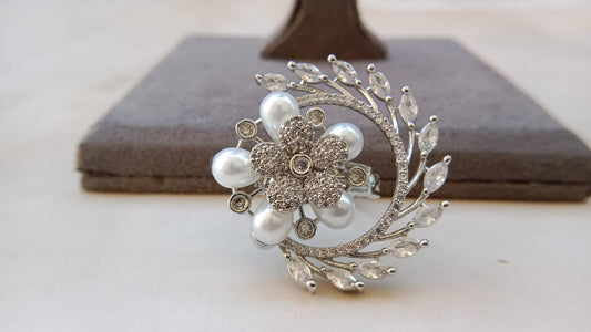 Pearl Cocktail Ring