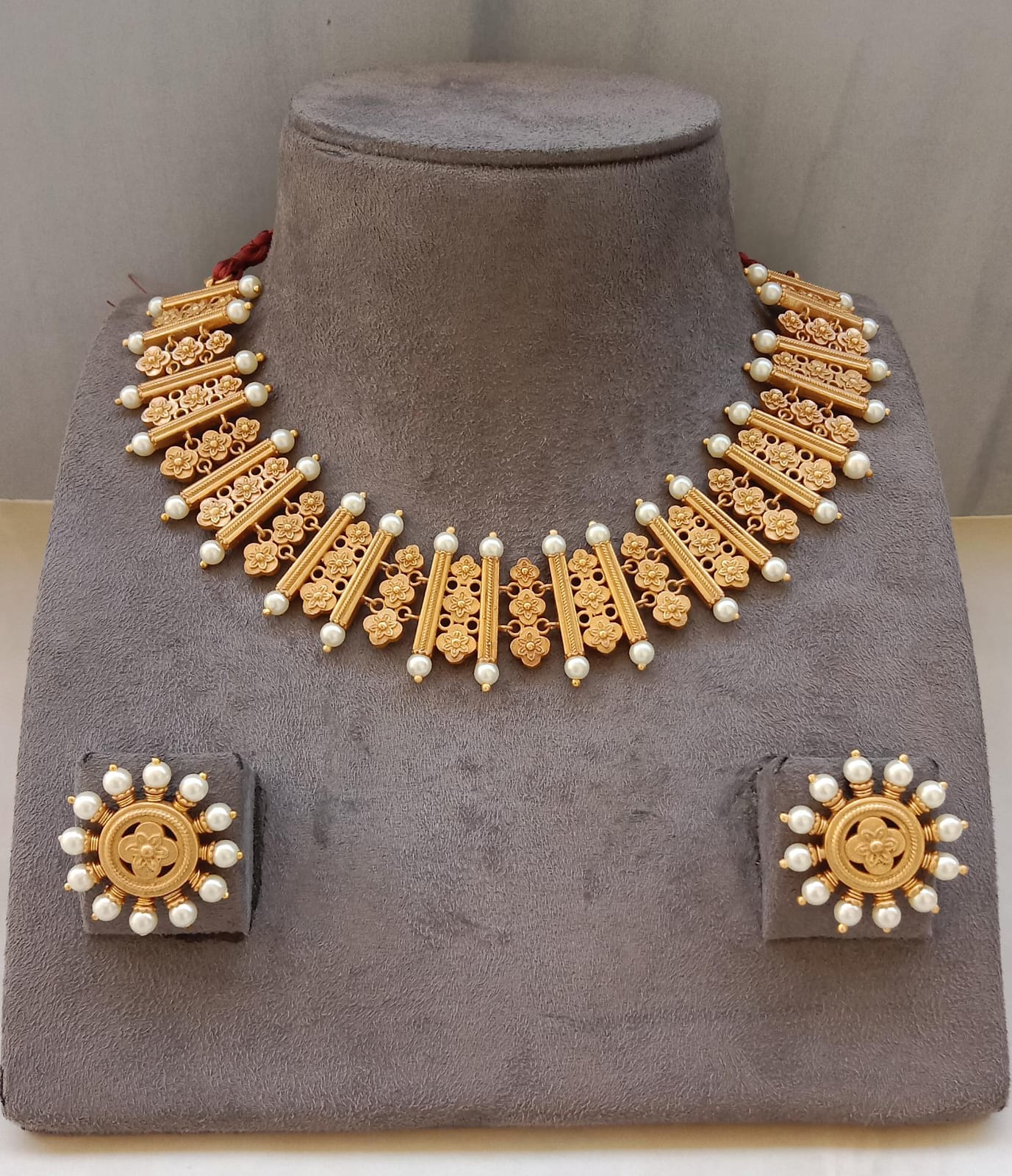 Golden Necklace Set