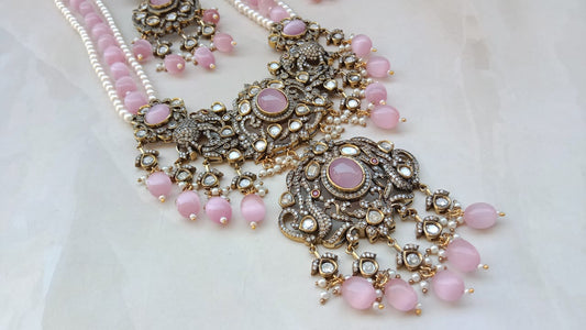 Oxidized Pink Long haar set