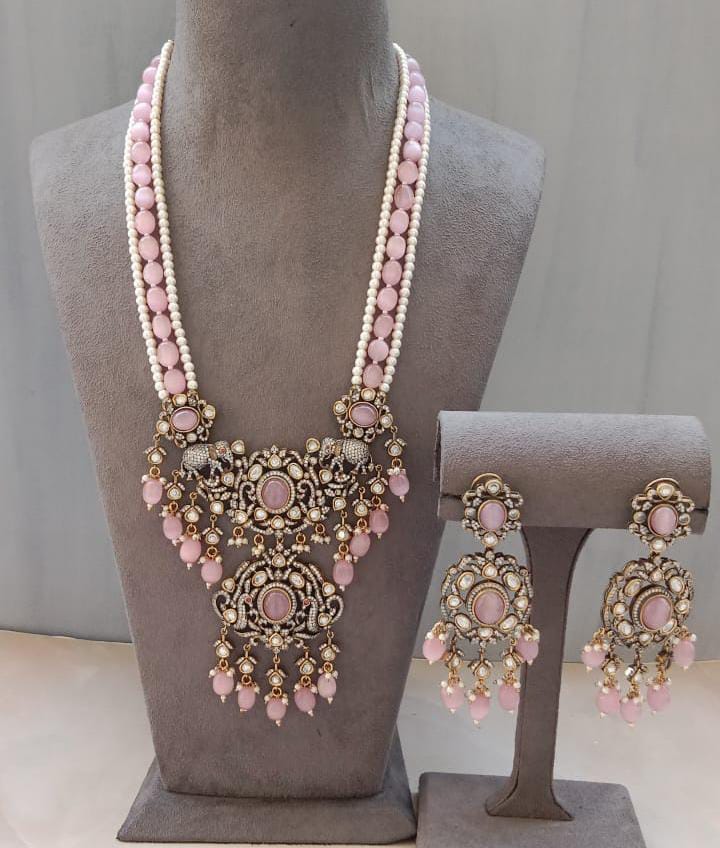 Oxidized Pink Long haar set