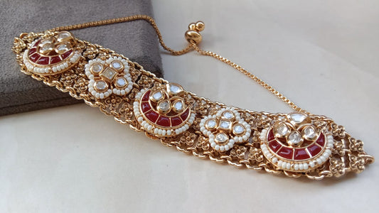 Flexible Bracelet with Gold Plating