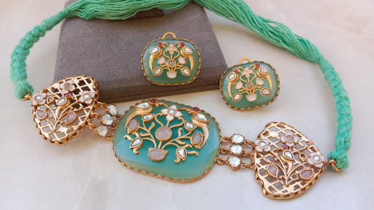 Enamel Choker Set