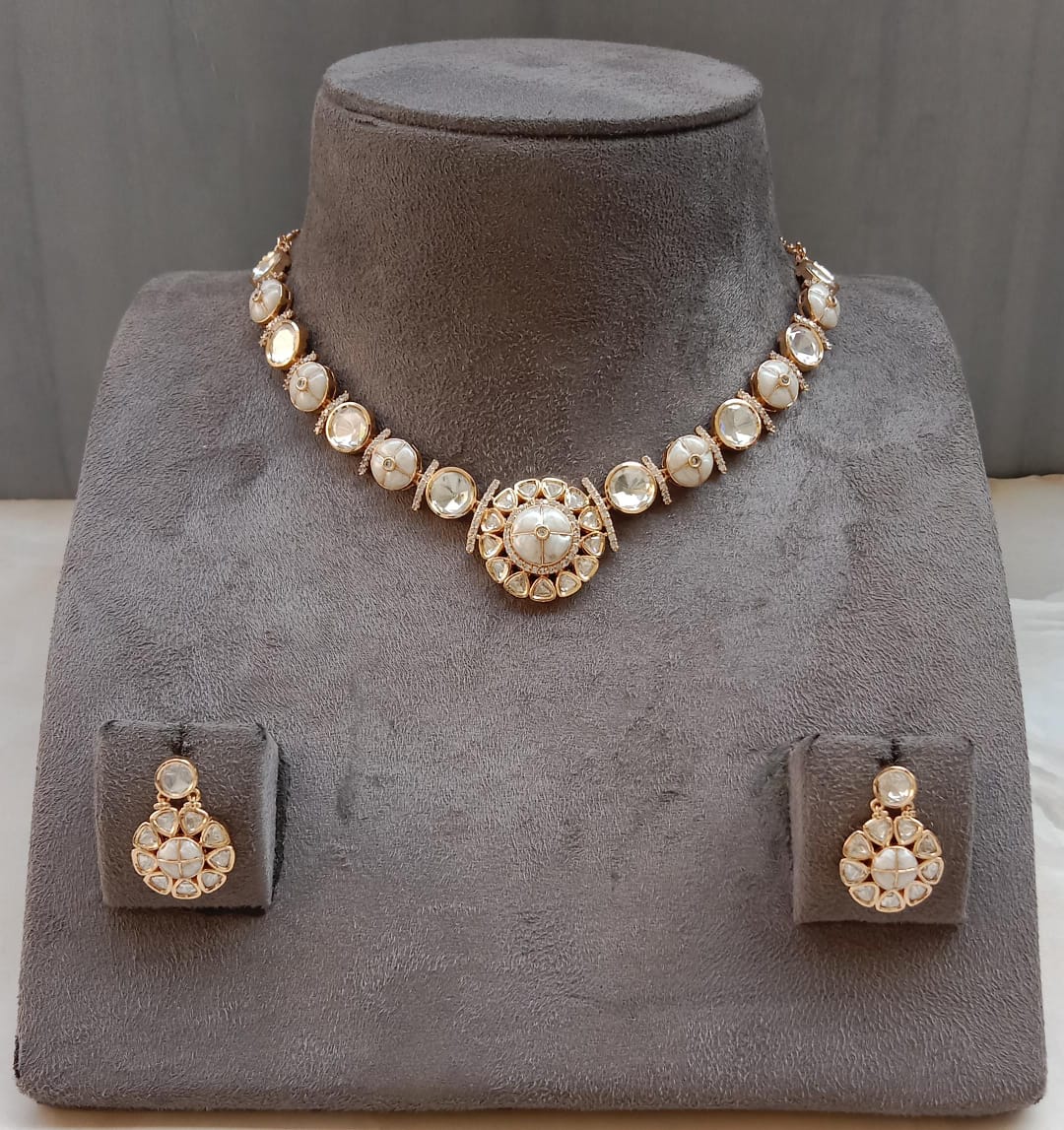 Timeless Kundan Polki Heritage Jewellery Set