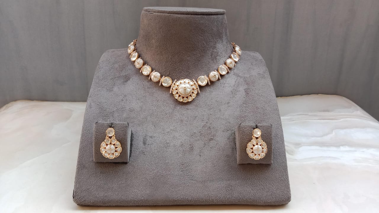 Timeless Kundan Polki Heritage Jewellery Set