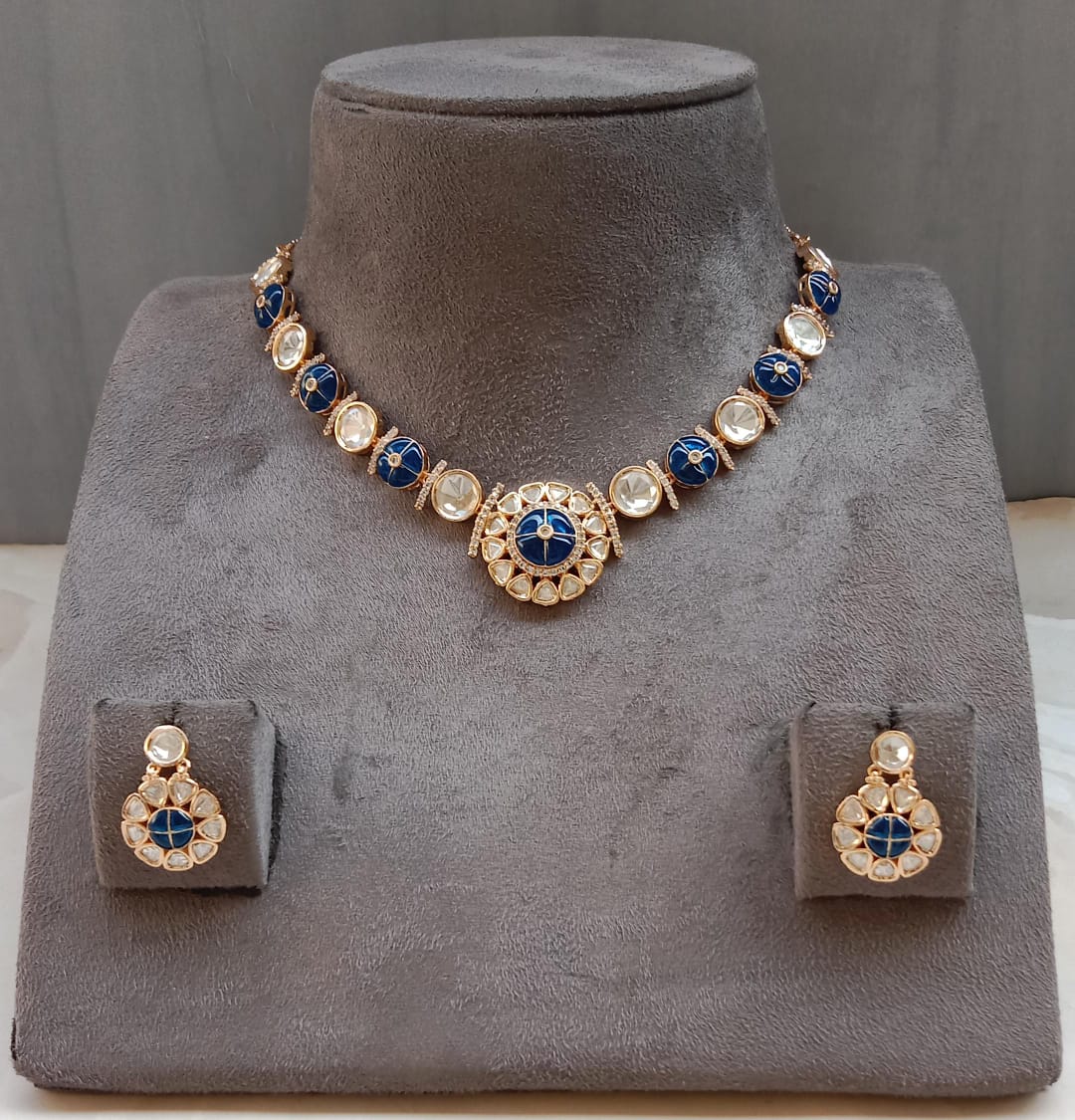 Timeless Kundan Polki Heritage Jewellery Set