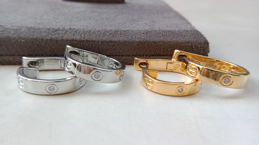 Luxury Designer Hoop Jewellery