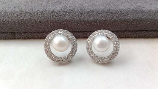 Pearl Sterling Silver Tops
