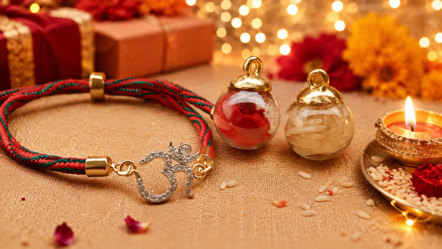 925 Pure Silver Rakhi
